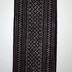 E1150: Hmong Clothing, Batik Cloth Swatch, Black and white