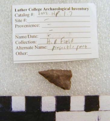 1969.002.00427; projectile point : Madison