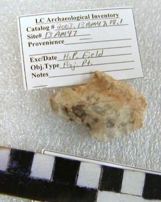 1969.002.00217; Stone Projectile Point