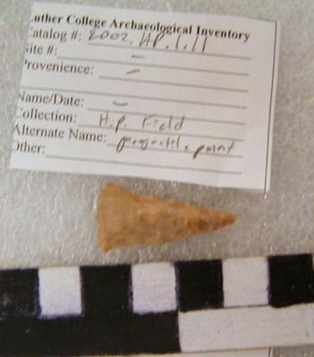 1969.002.00431; projectile point : Madison