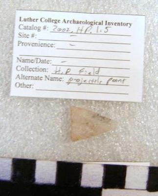 1969.002.00425; projectile point : Madison