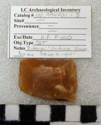 1969.002.00237; chipped stone tool (CST)