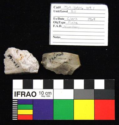 1969.003.00294; Chipped Stone- Flake