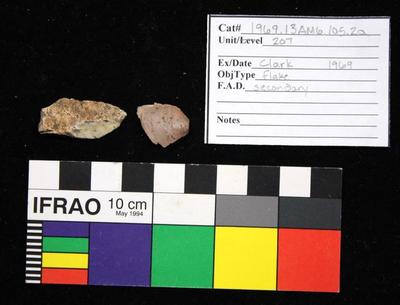 1969.003.00289; Chipped Stone- Flake