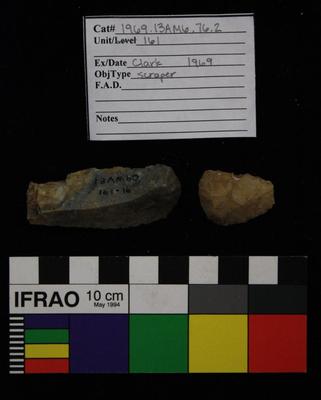 1969.003.00221; Chipped Stone- Scraper