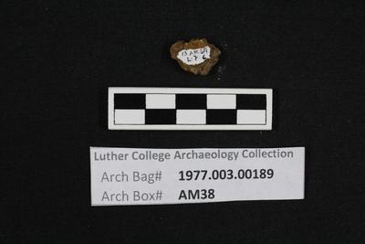 1977.003.00189; Ceramic Body Sherd