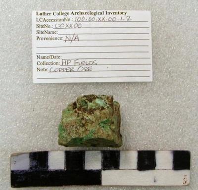 1969.002.00450; non-cultural rock (NCR) -copper ore