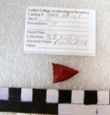 1969.002.00421;  projectile point : Madison
