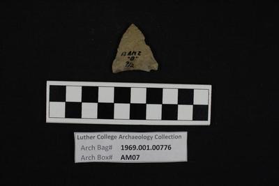 1969.001.00776; Stone Projectile Point