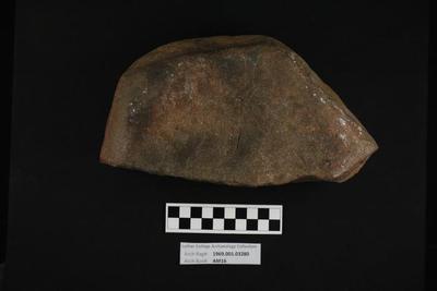 1969.001.03280; Ground Stone- Metate