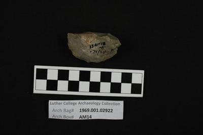 1969.001.02922; Chipped Stone- Core
