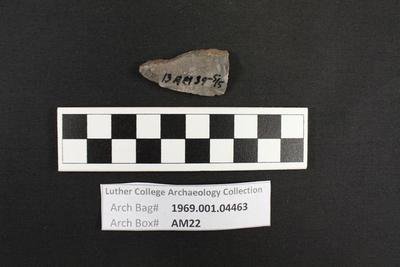1969.001.04463; Chipped Stone- Tool