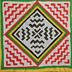 E1220: Hmong Bag, Purse Zig Zag Pattern