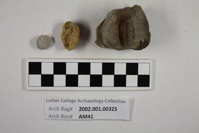 2002.001.00325; Un-prepared Stone- Fire-Cracked Rock