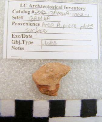 2002.001.00509; Chipped Stone- Flake