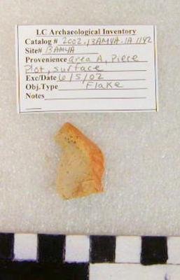2002.001.00590; Chipped Stone- Flake