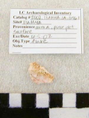 2002.001.00643; Chipped Stone- Flake