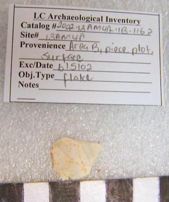 2002.001.00809; Chipped Stone- Flake