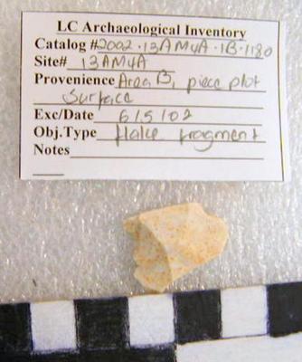 2002.001.00827; Chipped Stone- Flake