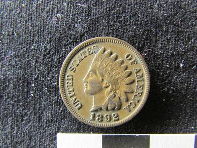 N065 : 1892 1 cent