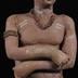 E1311: India- Clay Figurine, Religious Mendicant, a Samryasi or Sadhu