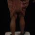 E1296: India- Clay Figurine, Bearer