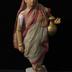 E1298: India- Clay Figurine, Woman Going for Water