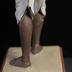 E1301: India- Clay Figurine, Washerman or "Dhobi"