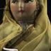 E1324: Indian Female Doll in Yellow Sari