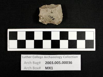 2003.005.00036: chipped stone-core