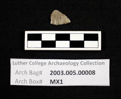 2003.005.00008: chipped stone-chipped stone tool (CST)