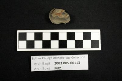 2003.005.00113: chipped stone-scraper