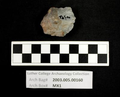 2003.005.00160: chipped stone-core