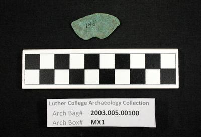 2003.005.00100: metal-fragment