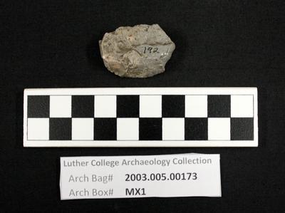 2003.005.00173: chipped stone-scraper