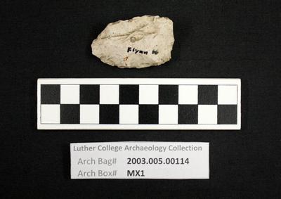 2003.005.00114: chipped stone-scraper