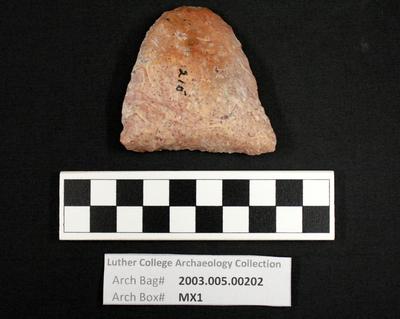 2003.005.00202: chipped stone-chipped stone tool (CST)