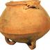 1969.PAN.00126: Tripod looped leg jar with effigy handles