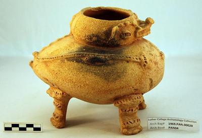 1969.PAN.00020: Reconstructed animal vessel; Veraguas