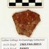 1969.PAN.00015: Bichrome sherd; Chiriqui - Caco Red Slipped