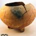 1969.PAN.00023: Reconstructed tripod vessel; Veraguas