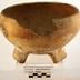 1969.PAN.00212: Tripod vessel; Isla Palenque