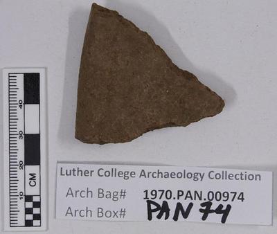 1970.PAN.00974: Plain ware rim sherd