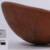 1970.PAN.00896: Partially reconstructed plain ware bowl with strap handle and sherds