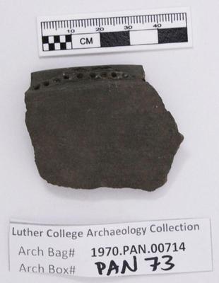 1970.PAN.00714: Decorated rim sherd