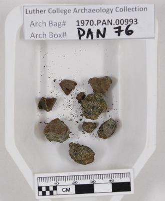 1970.PAN.00993: Burnt earth soil sample