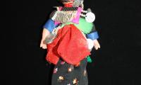 E1626: Hmong Clothing, Doll in Woman&#039;s Outfit
