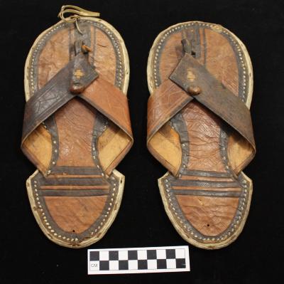 E0305A: Sudan Leather Sandal ca1920s